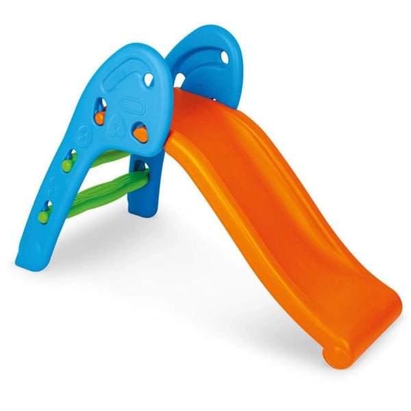 Escorregador Infantil para Criança 2 Degraus Parque Diversão Playground Dobrável Escorrega